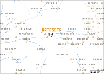 map of Káto Séta
