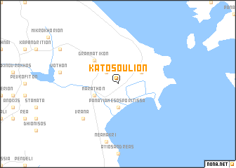 map of Káto Soúlion