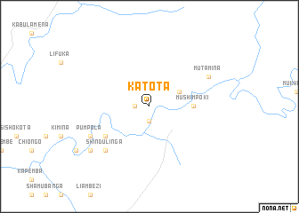 map of Katota