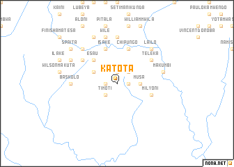 map of Katota
