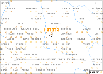 map of Katota