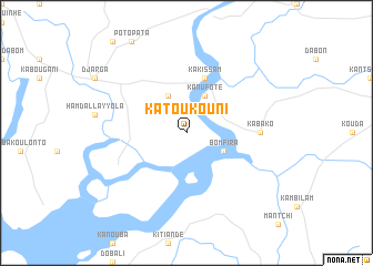 map of Katoukouni
