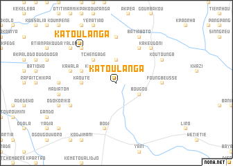 map of Katoulanga