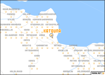 map of Katoúna