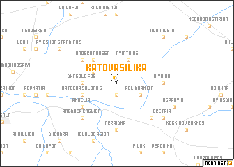 map of Káto Vasiliká