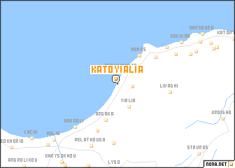 map of Kato Yialia