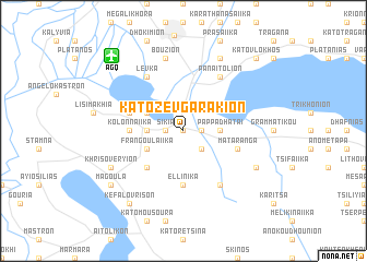 map of Káto Zevgarákion