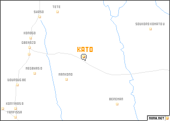 map of Kato