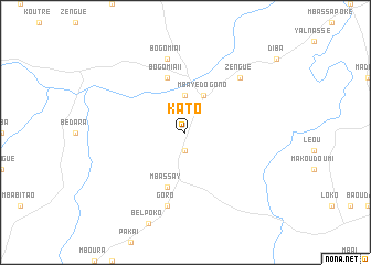 map of Kato