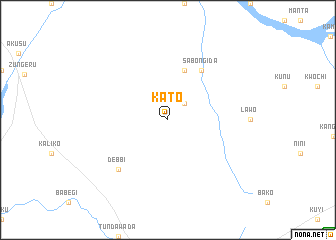 map of Kato