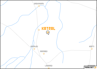 map of Katrāl
