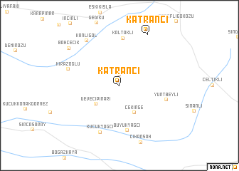 map of Katrancı