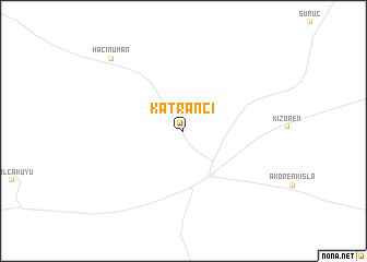 map of Katrancı