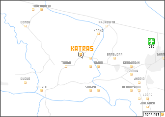 map of Kātrās