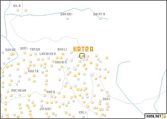 map of Katra