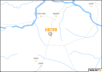 map of Katra