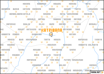 map of Katribana