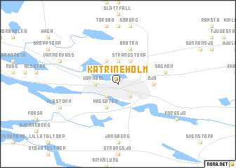 Katrineholm (Sweden) map - nona.net