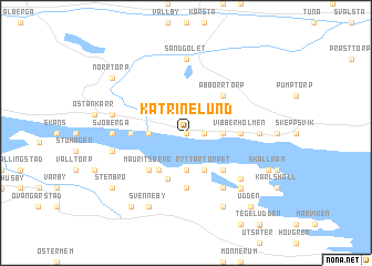 map of Katrinelund