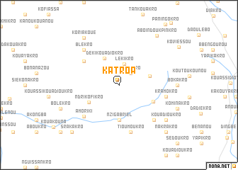 map of Katroa