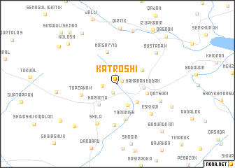 map of Kātrōshī