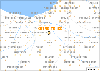 map of Katsaïtaíika
