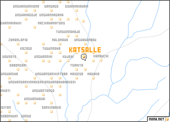 map of Katsalle