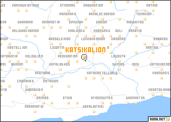 map of Katsikálion