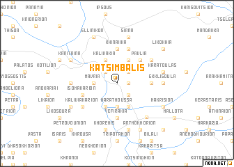 map of Katsímbalis