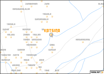 map of Katsina
