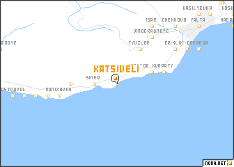 map of Katsiveli