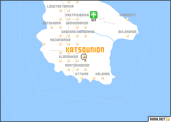 map of Katsoúnion