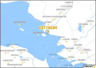 map of Kattagan