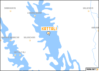 map of Kattali