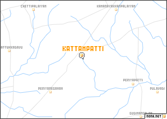 map of Kāttampatti