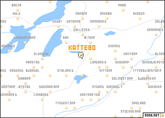 map of Kättebo