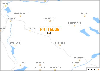 map of Kattelus