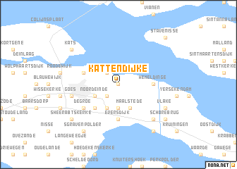 map of Kattendijke