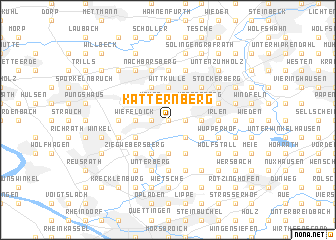 map of Katternberg