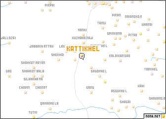 map of Katti Khel