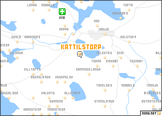 map of Kättilstorp