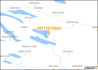 map of Kattisträsk