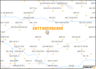 map of Kattmannskamp