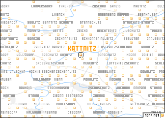 map of Kattnitz