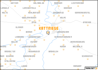 map of Kattriede