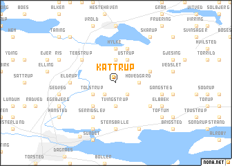 map of Kattrup