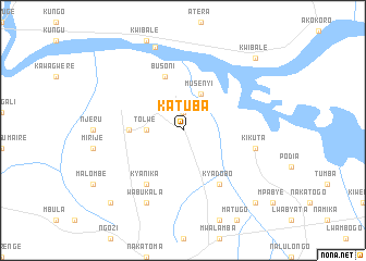 map of Katuba