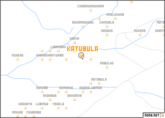 map of Katubula