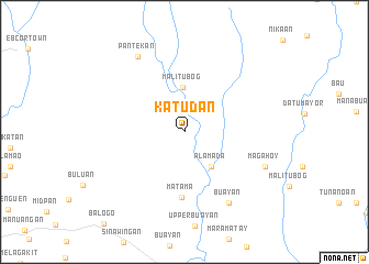 map of Katudan