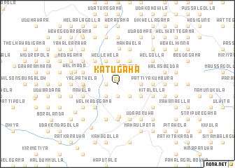 map of Katugaha